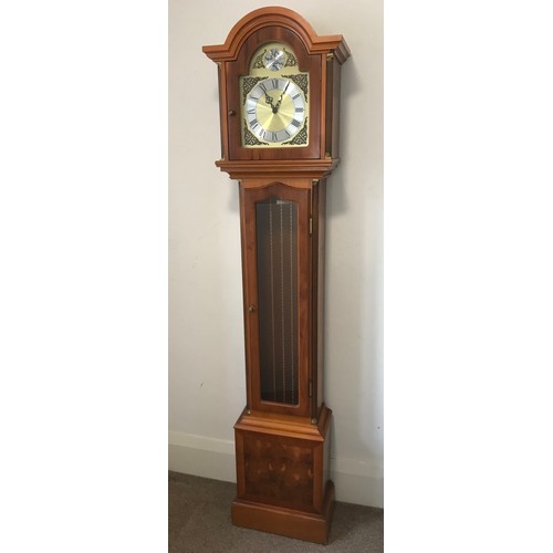 327 - TEMPUS FUGIT MODERN LONG CASE CLOCK