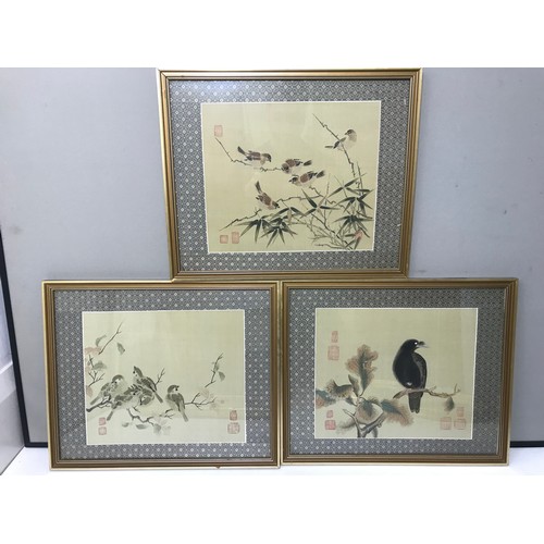 26 - COLLECTION OF ORIENTAL BIRD PRINTS