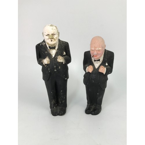 137 - 2 CHURCHILL FIGURES