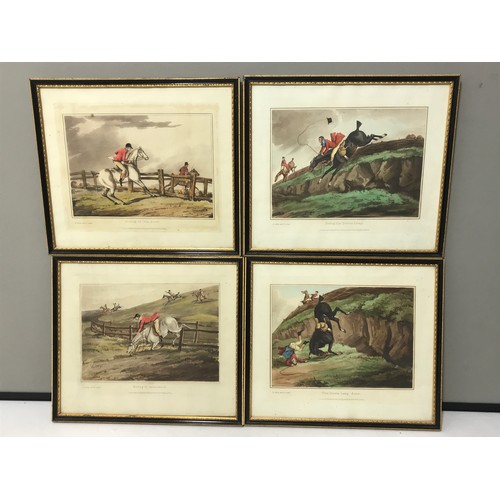 4 - SET OF 4 ALKEN HUNTING PRINTS