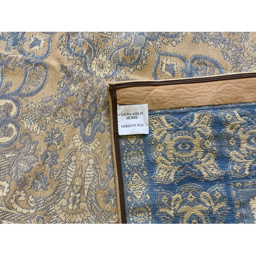 426 - BLUE & GREY, LAURA ASHLEY MEREDITH GROUND RUG APPROX 238 cm X 166 cm