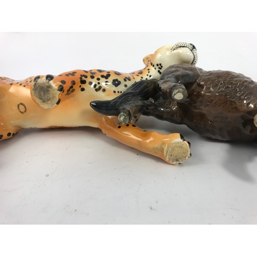 108 - BESWICK LEOPARD & A SHETLAND PONY