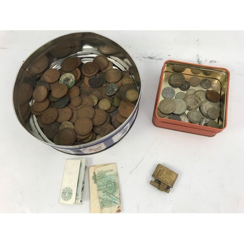 354 - MISC. COINS AND BANK NOTES