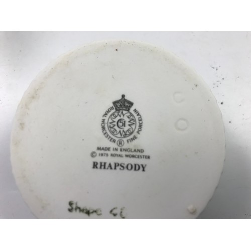 236 - ROYAL WORCESTER RHAPSODY PART DINNER SERVICE