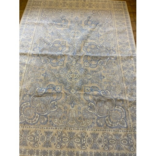 426 - BLUE & GREY, LAURA ASHLEY MEREDITH GROUND RUG APPROX 238 cm X 166 cm