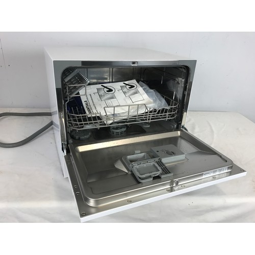 118 - WHITE ESSENTIALS TABLE TOP DISHWASHER,