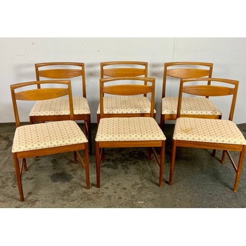 423 - SET OF 6 LATE CENTURY DINING CHAIRS TRADE ONLY