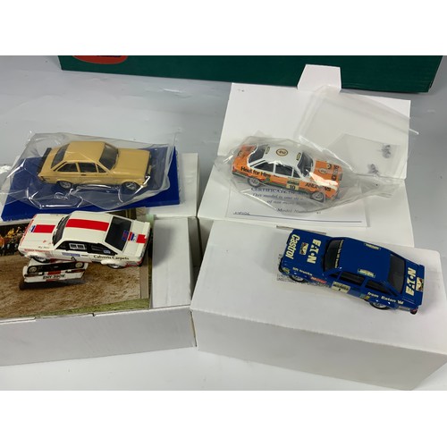 186 - MOTORPRO, A COLLECTION OF 8 LIMITED EDITION RALLY CARS, MOST WITH CERTIFICATES, PLUS 2 OTHERS.