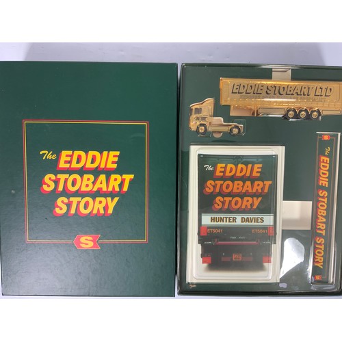 158 - CORGI, BOXED IN VGC, CC 86610 THE EDDIE STOBART STOREY CASED BOXED SET