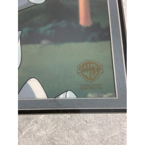 36 - SPACE JAM WARNER BROTHERS, LIMITED EDITION ANIMATION ART, 1997  173/500  WB105 OF BUGS BUNNY