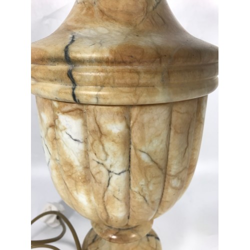 255 - IMPRESSIVE MARBLE TABLE LAMP