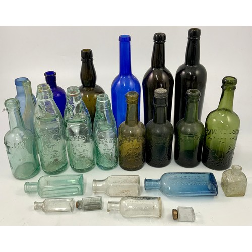 391 - COLLECTION OF OLD BOTTLES