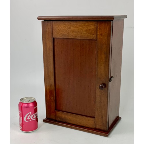 451 - TABLE TOP MAHOGANY CABINET