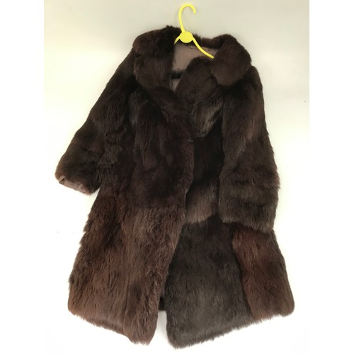 495 - TWO LADIES FUR COATS