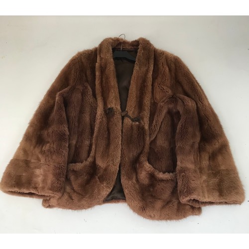 495 - TWO LADIES FUR COATS