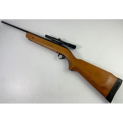 520 - BSA MERCURY AIR RIFLE, 0.22 CAL. WITH BSA 4 X 15 SIGHT- COLLECTION ONLY