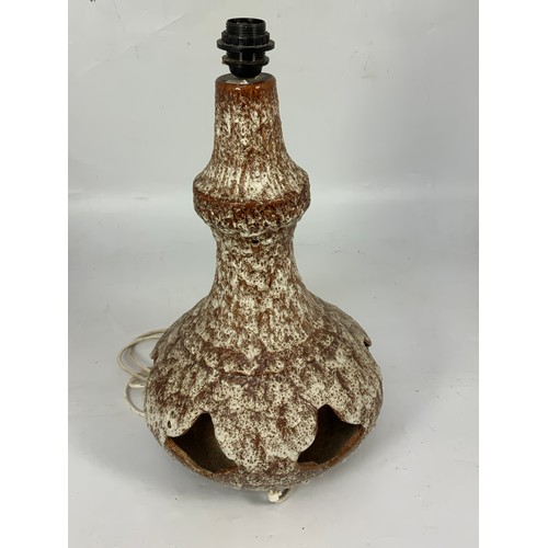 249 - 1970s VINTAGE POTTERY LAMP