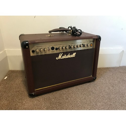 191 - MARSHALL AS 50D ACOUSTIC AMP, VERY LITTLE USE, GOOD CONDITION