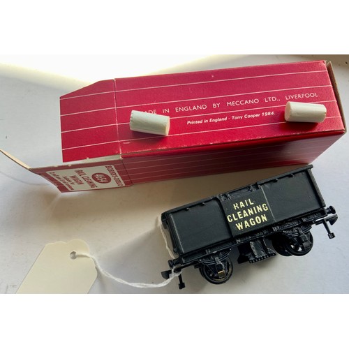 448 - HORNBY DUBLO, RARE, RAIL CLEANING WAGON IN REPRO TONY COOPER BOX