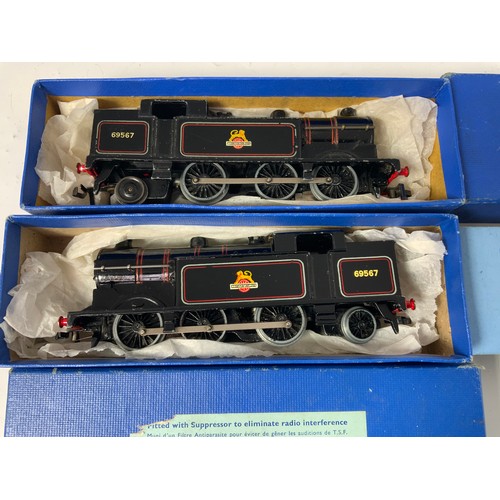 481 - HORNBY DUBLO, 2 BOXED EDL17 TANK LOCOMOTIVES : 69567