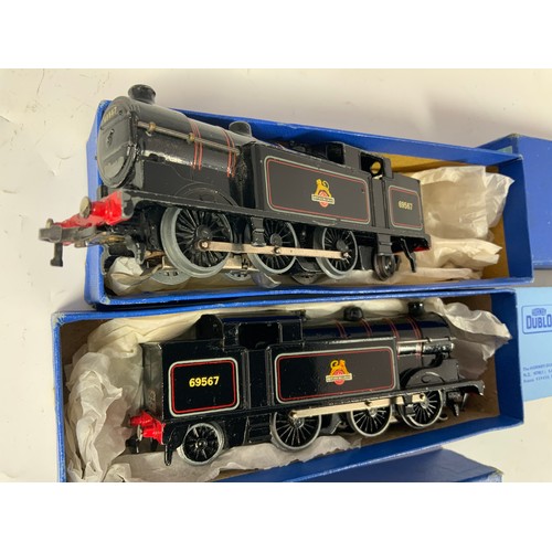 481 - HORNBY DUBLO, 2 BOXED EDL17 TANK LOCOMOTIVES : 69567