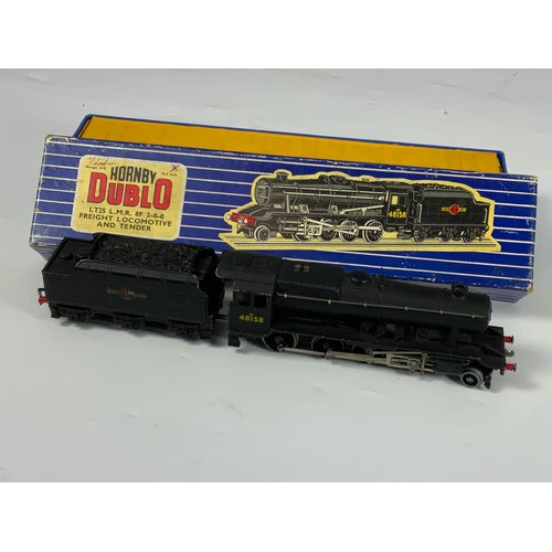 484 - HORNBY DUBLO BOXED LT25 EX LMS 8F 48158