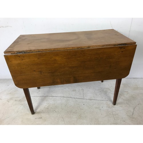 284 - MAHOGANY PEMBROKE TABLE