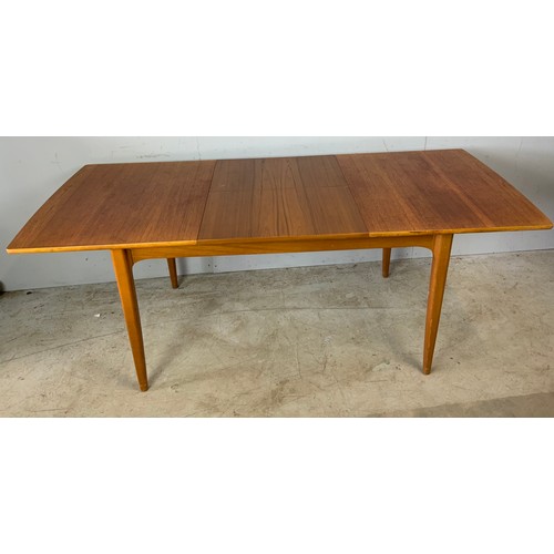 168 - NATHAN LATE CENTURY EXTENDING DINING TABLE