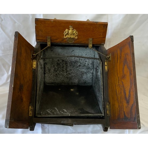 198 - OPENING COAL BOX WITH PATENT