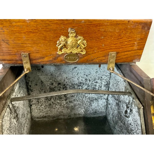 198 - OPENING COAL BOX WITH PATENT