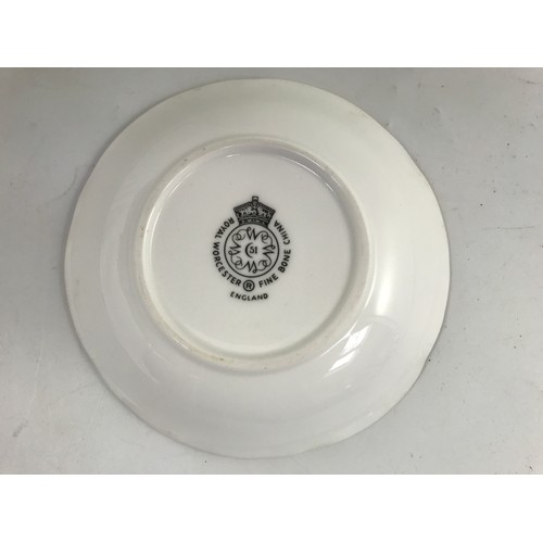 55 - ROYAL WORCESTER PIN DISH PAINTED FRUIT