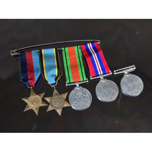 161 - MISC. WWII MEDALS INC. AIR CREW EUROPE STAR