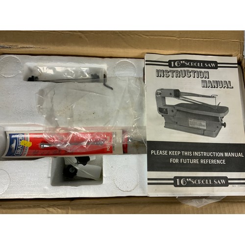 199 - BOXED SEALEY 16” SCROLL SAW