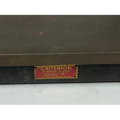 198 - HEAVY METAL CRITERION SURFACE PLATE, GRADE A, MODELLERS BASE PLATE