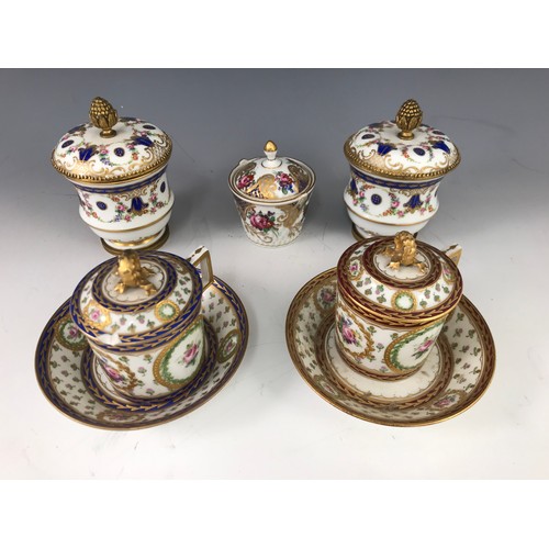 121 - MISC. SEVRES PORCELAIN