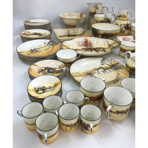 116 - LARGE QUANTITY OF ROYAL DOULTON SERIES WARE, PROBABLY MORE THAN 150 PIECES