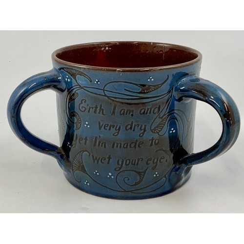 91 - BRANNAM POTTERY MOTTO WARE TYG