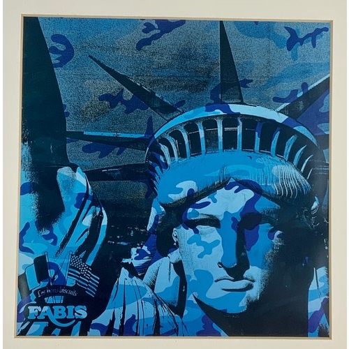 28 - AFTER ANDY WARHOL, ‘STATUE OF LIBERTY 1986’, SYNTHETIC POLYMER AND SILKSCREEN, INK ON CANVAS’, appro... 