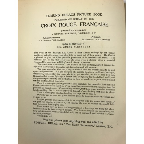 28 - EDMUND DULAC ‘S  PICTURE BOOK FOR THE FRENCH RED CROSS