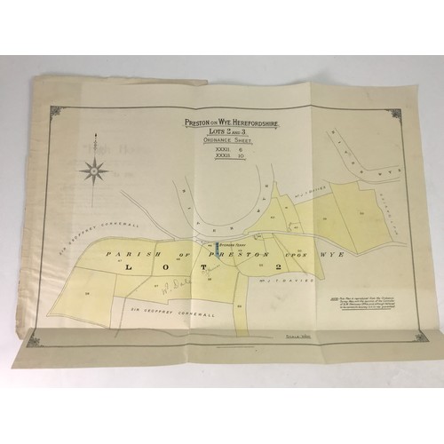 208 - HEREFORDSHIRE/MONMOUTHSHIRE MAPS.  A USEFUL COLLECTION OF 20 PRINTED MAPS FROM OLD ATLASES AND ESTAT... 