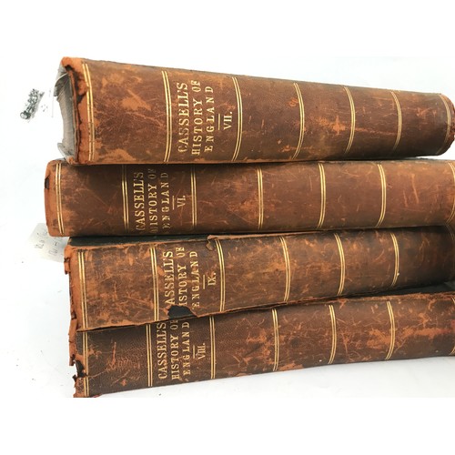 60 - 8 VOLUMES OF CASSELL’S HISTORY OF ENGLAND