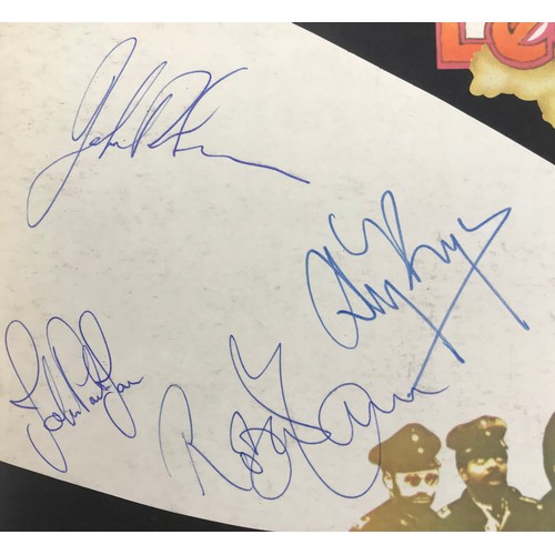 304 - LED ZEPPELIN II LP SIGNED BY ROBERT PLANT, JIMMY PAGE, JOHN PAUL JONES, AND JOHN BONHAM.
(amended es... 