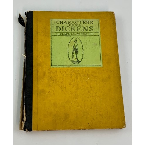 29 - CLAUD LOVAT FRASER, ‘CHARACTERS FROM DICKENS’, LTD. ED. NO. 177/350 FOR SALE IN GREAT BRITAIN, PUBLI... 