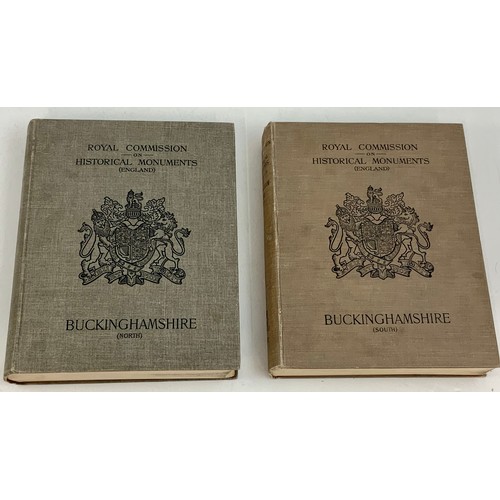 10 - ROYAL COMMISSION ON HISTORICAL MONUMENTS, BUCKINGHAMSHIRE SOUTH AND NORTH, 1913