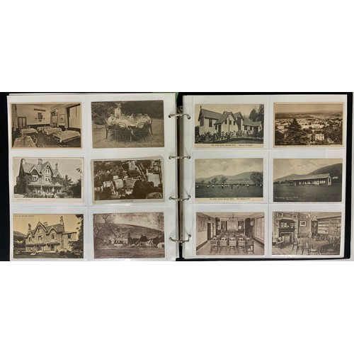 258 - ALBUM OF MISC. REAL PHOTO POSTCARDS, MOSTLY MALVERN RELATED