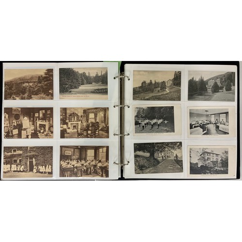 258 - ALBUM OF MISC. REAL PHOTO POSTCARDS, MOSTLY MALVERN RELATED