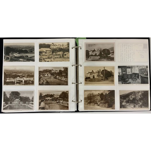 258 - ALBUM OF MISC. REAL PHOTO POSTCARDS, MOSTLY MALVERN RELATED