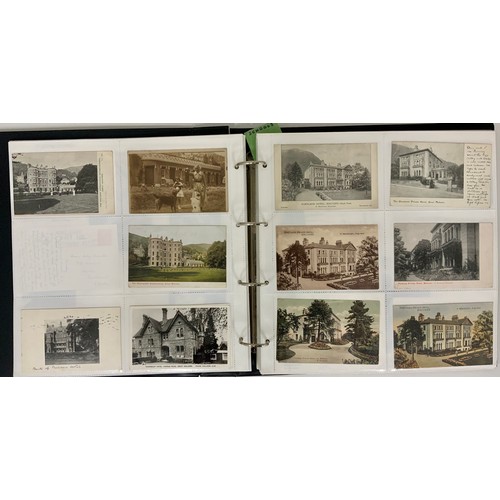 258 - ALBUM OF MISC. REAL PHOTO POSTCARDS, MOSTLY MALVERN RELATED