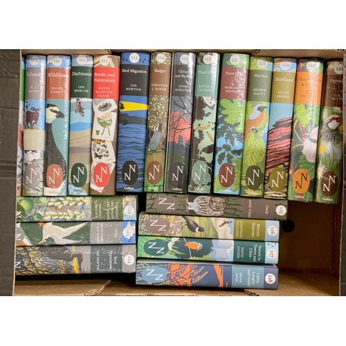 79 - NEW NATURALIST SERIES, 141 VOLUMES, A FEW DUPLICATES, NOS. 74, 75 AND 81 MISSING, MOST WITH DUST WRA... 