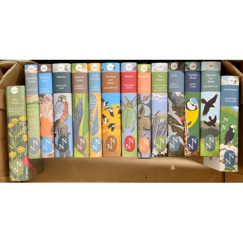 79 - NEW NATURALIST SERIES, 141 VOLUMES, A FEW DUPLICATES, NOS. 74, 75 AND 81 MISSING, MOST WITH DUST WRA... 